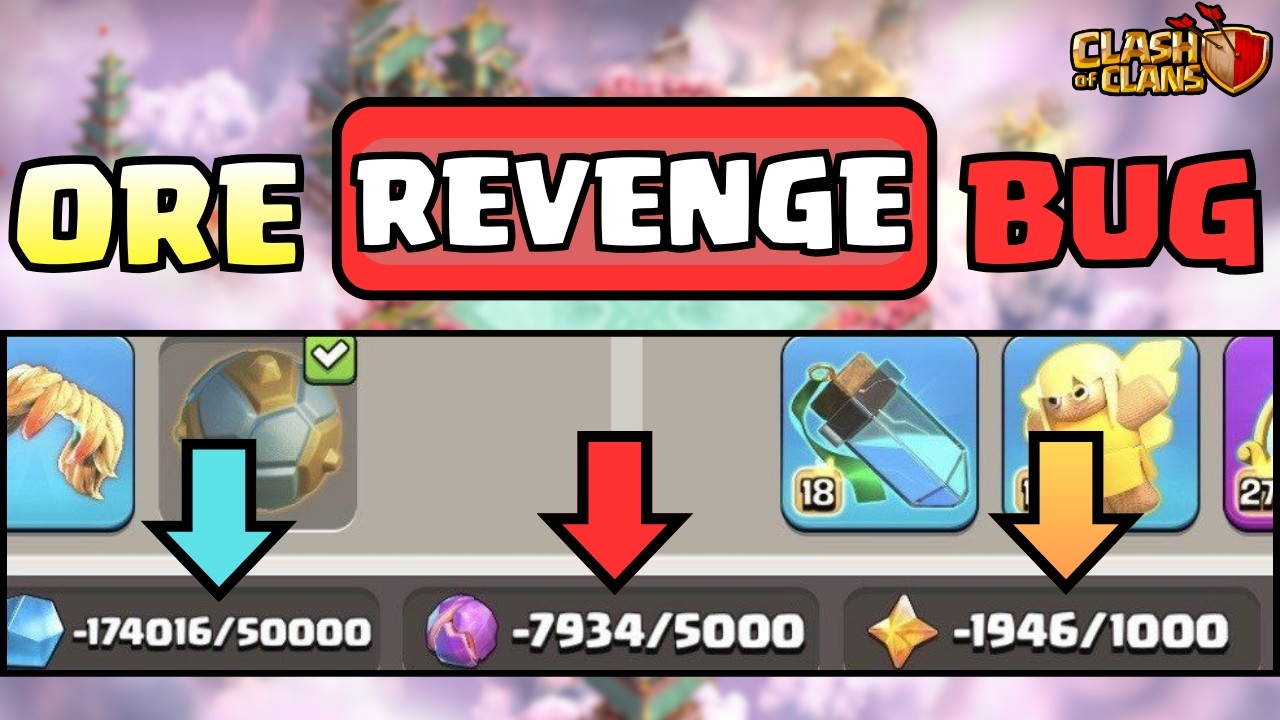 The Revenge Ore BUG is Finally FIXED! Supercell Response (Clash Of Clans)
