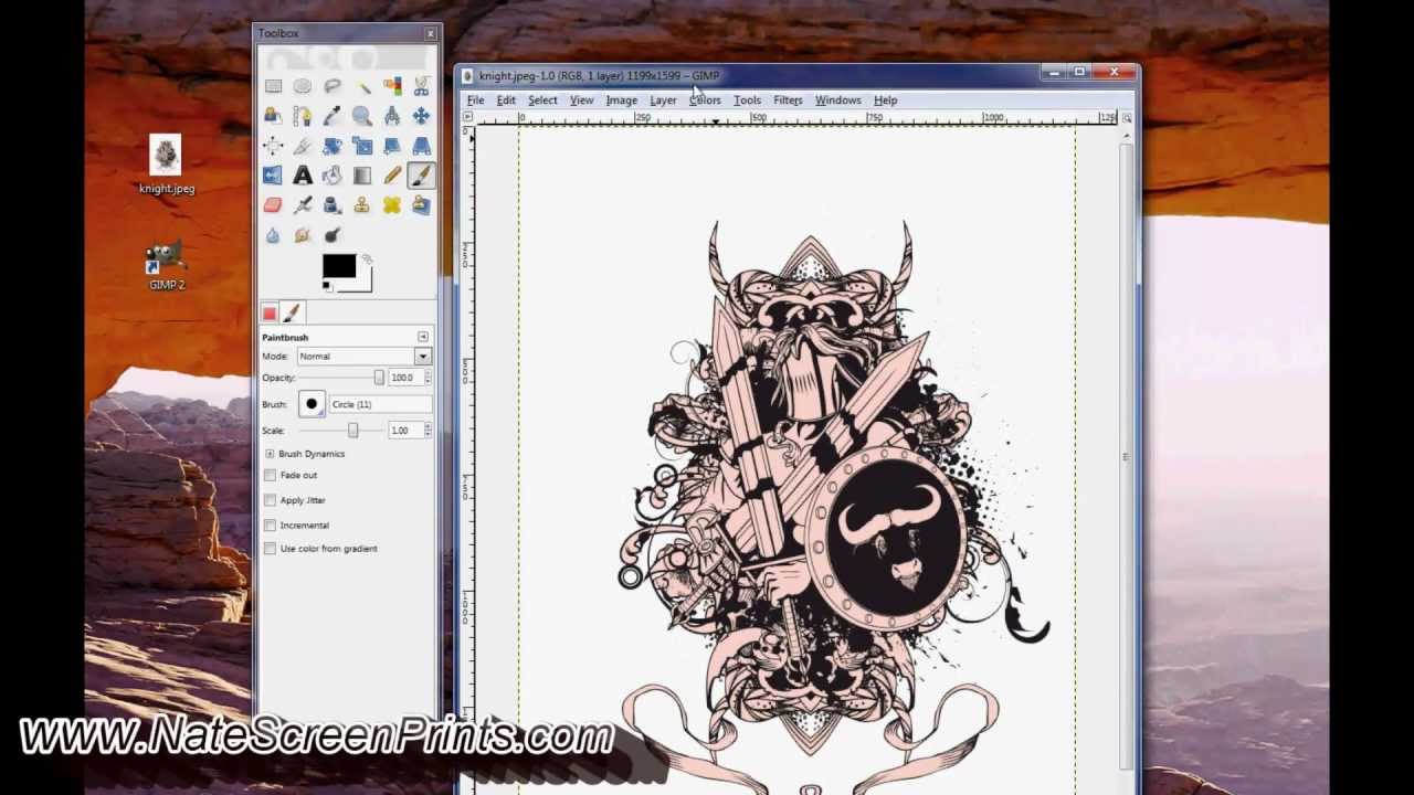 Part 6 - EASIEST & CHEAPEST Color Separation for Screen Printing Gimp