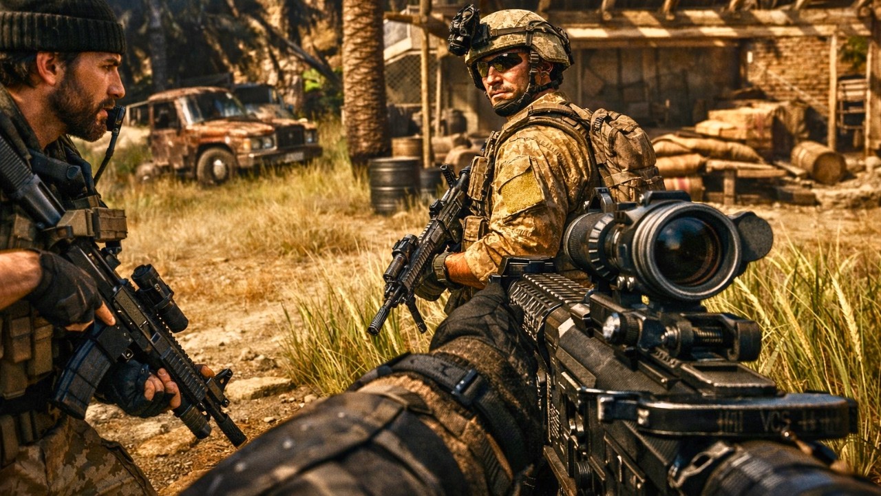 US Invasion of Iran - Call of Duty