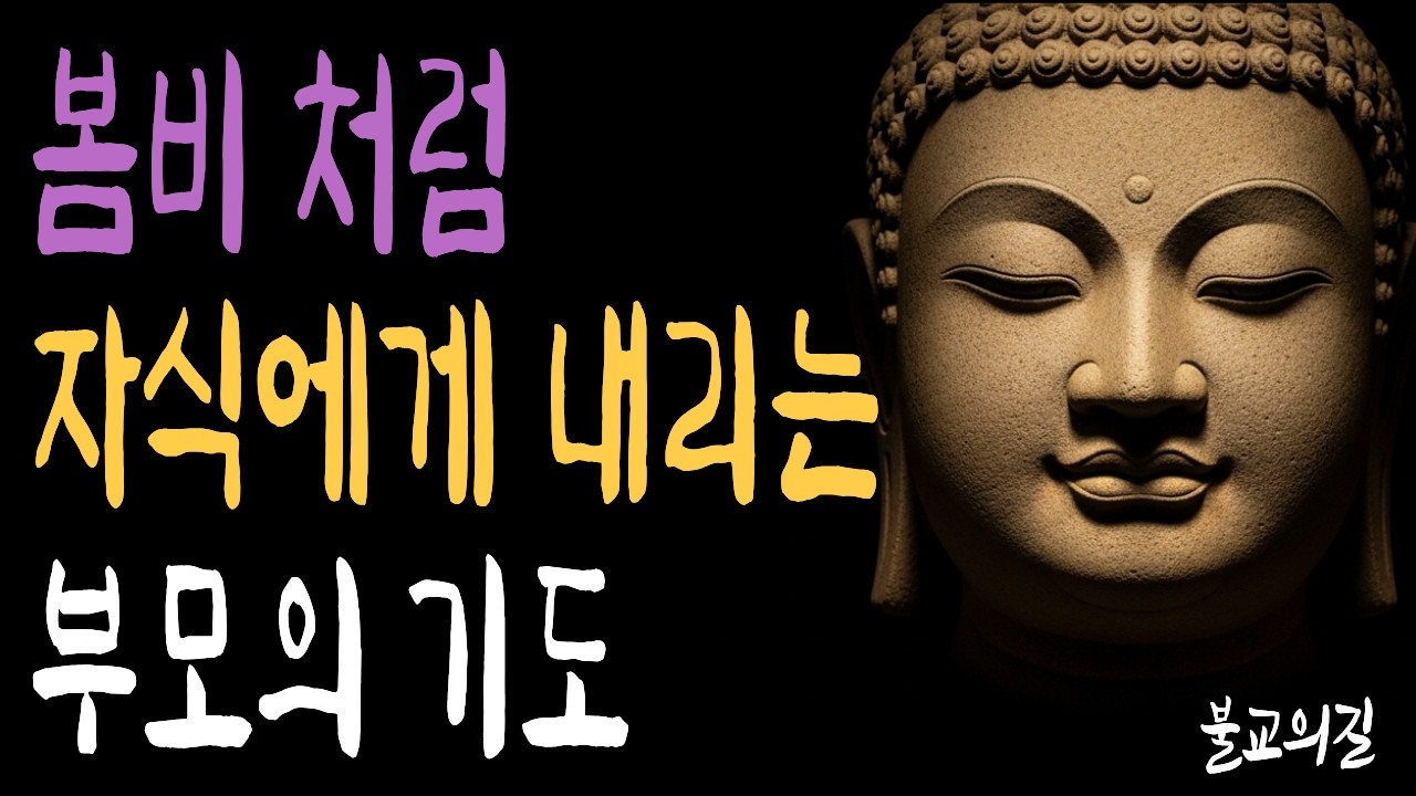 자식 걱정되는 부모님 이 기도 하나로 마음이 편안해집니다 | 부처님말씀  | 시니어불교 | 불교의길 | 마음의평안