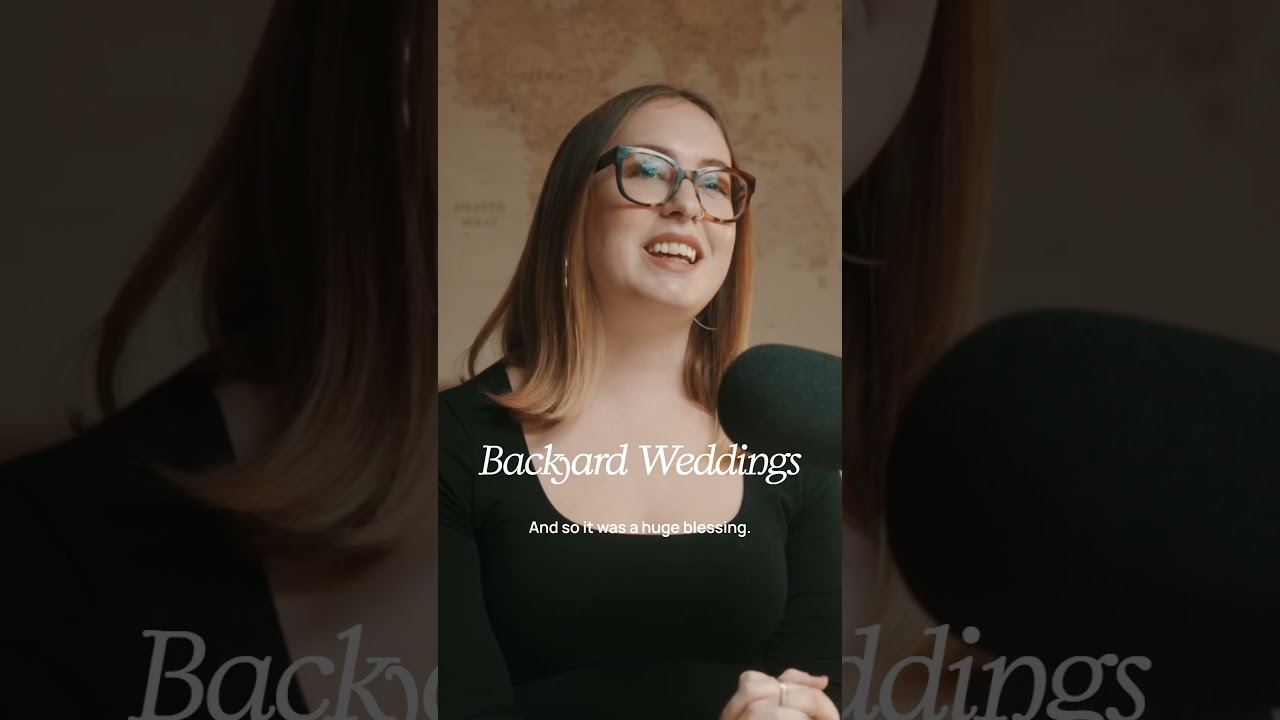 Small Budget Backyard Wedding Example