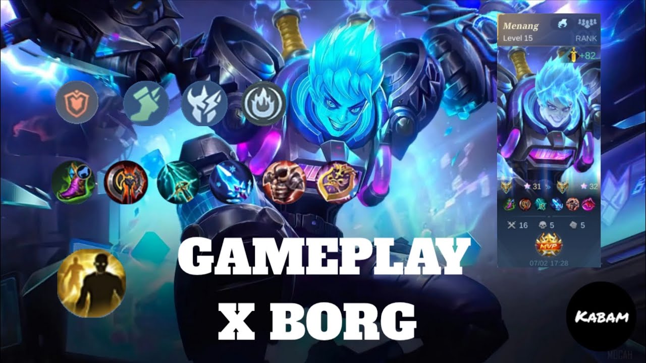 MAIN MRO PAKE XBORG 8 MENIT END || Mobile Legends || Kabam 
