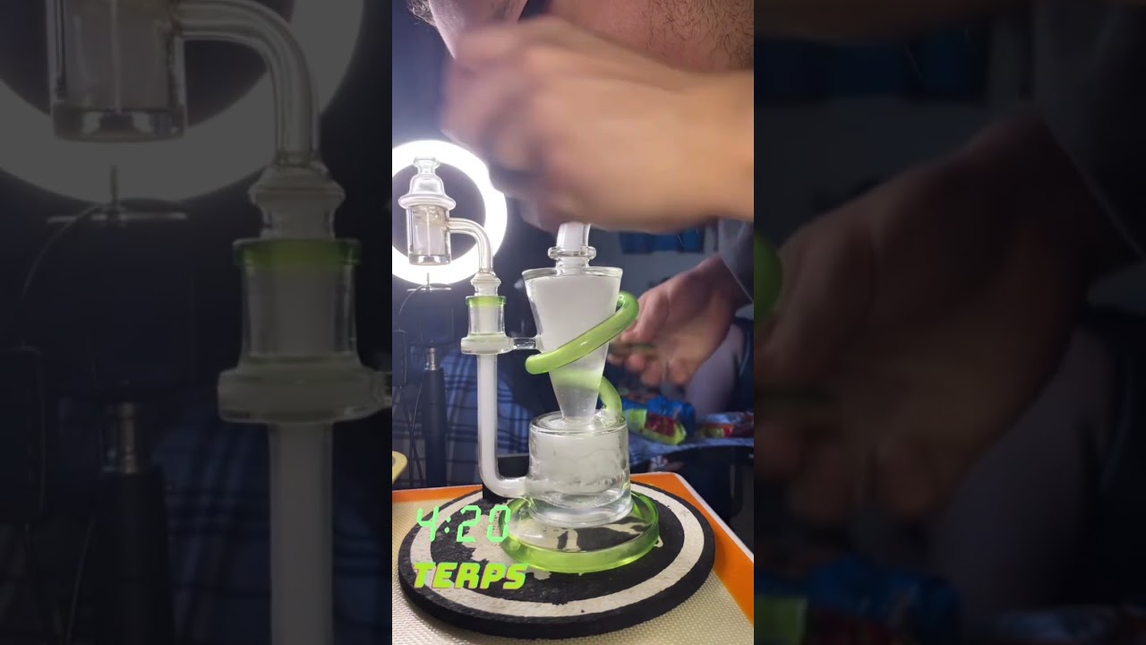 🌪️🌪️ had me spinnin #orangeslush #710 #terps #weon #mk100glass