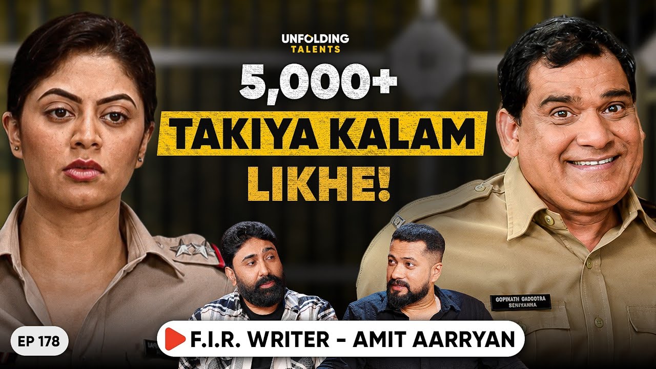After Writing 10,000 Episodes, F.I.R. Writer Opens Up on TV & Shilpa Shinde | UT EP178