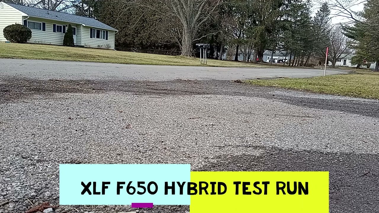 XLF F18 FC650 Test Run Modded