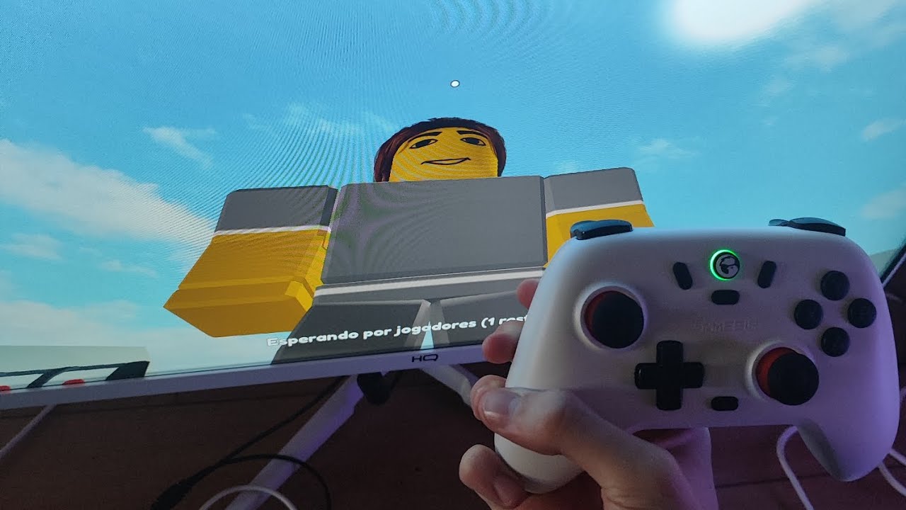 Um Noob treinando para virar menos Noob no touch bolas roblox