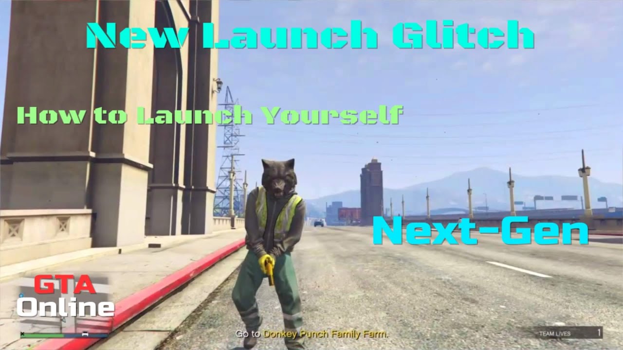 GTA Online | Launch Glitch (Next-Gen) + Awesome Trickshot