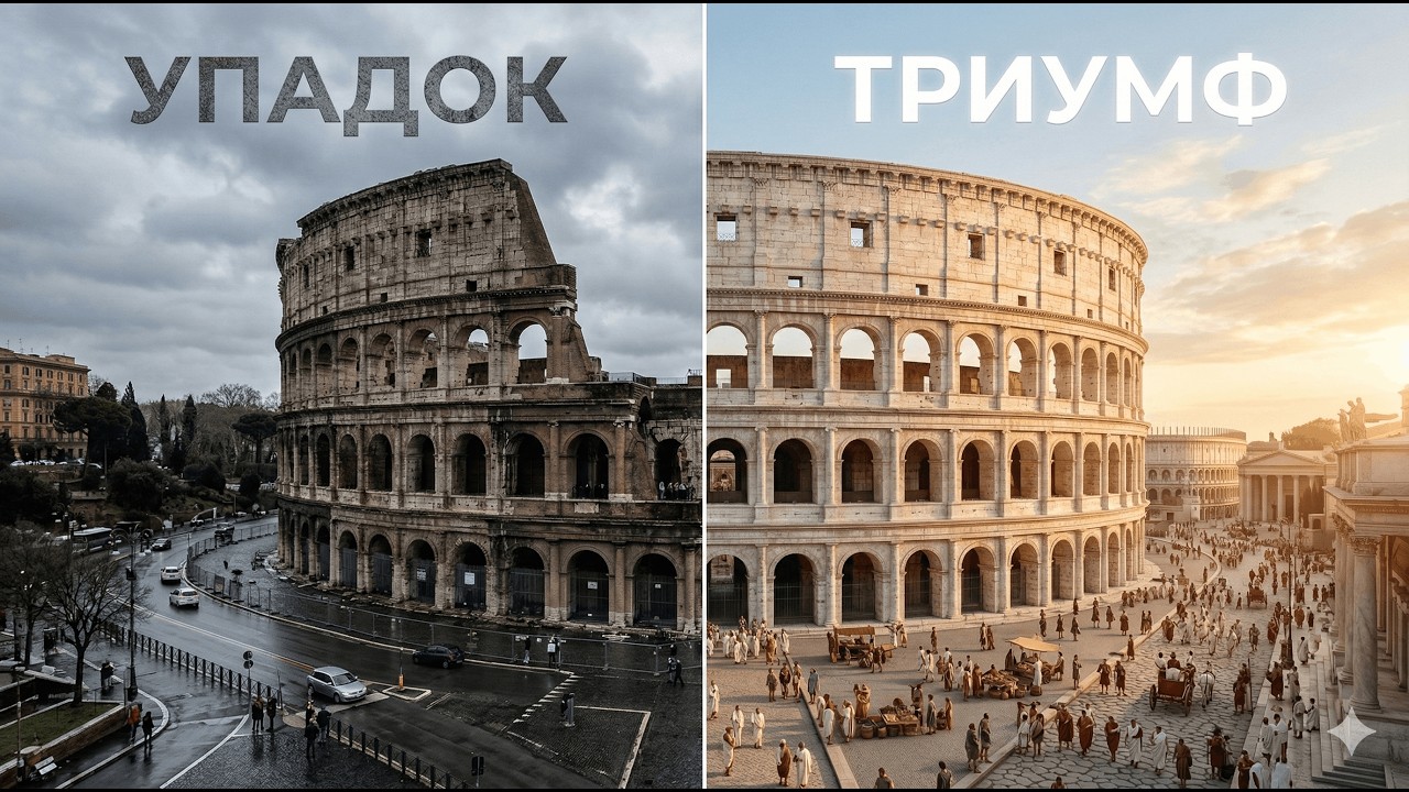 Что, если бы Колизей никогда не рухнул?