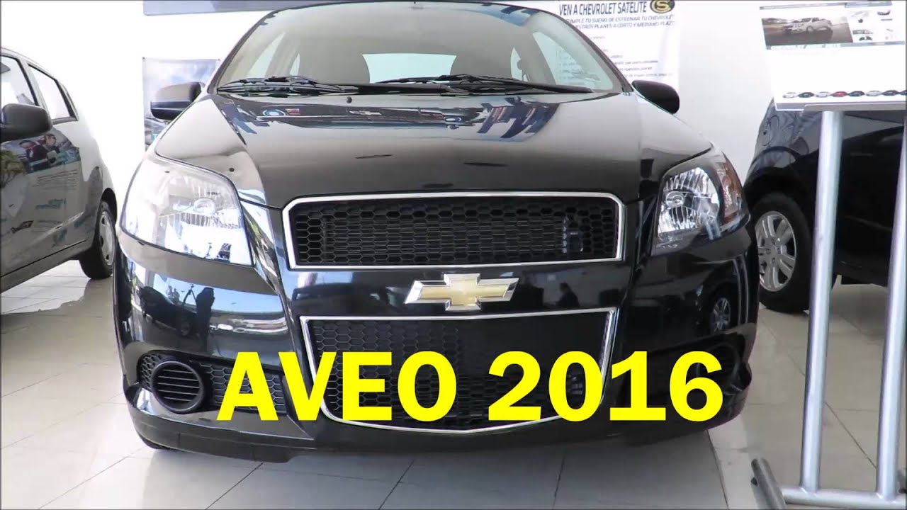 CHEVROLET AVEO 2016, EL AUTO MAS VENDIDO EN MEXICO.