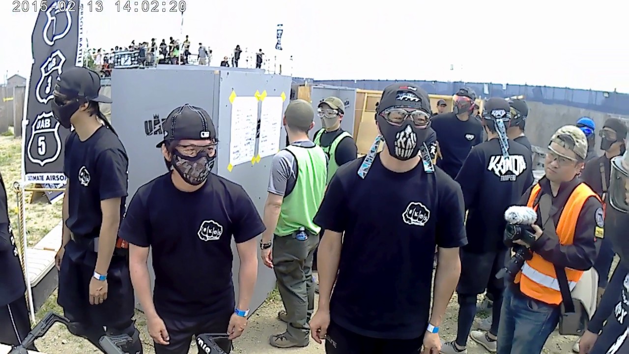 【UAB】ULTIMATE AIRSOFT BATTLE 2017年5/7 UAB5  ヘッドカメラ