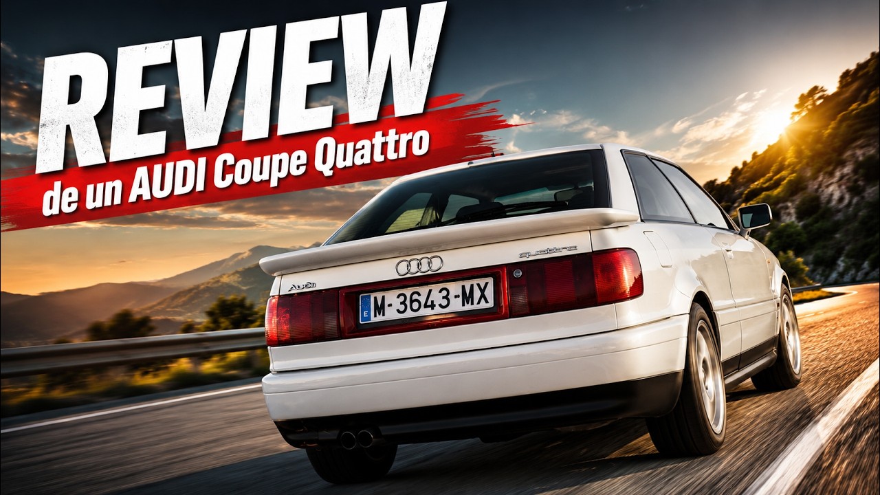 AUDI Coupe Quattro Review en español con prueba dinámica incluida | Audi Coupe Quattro 2.3