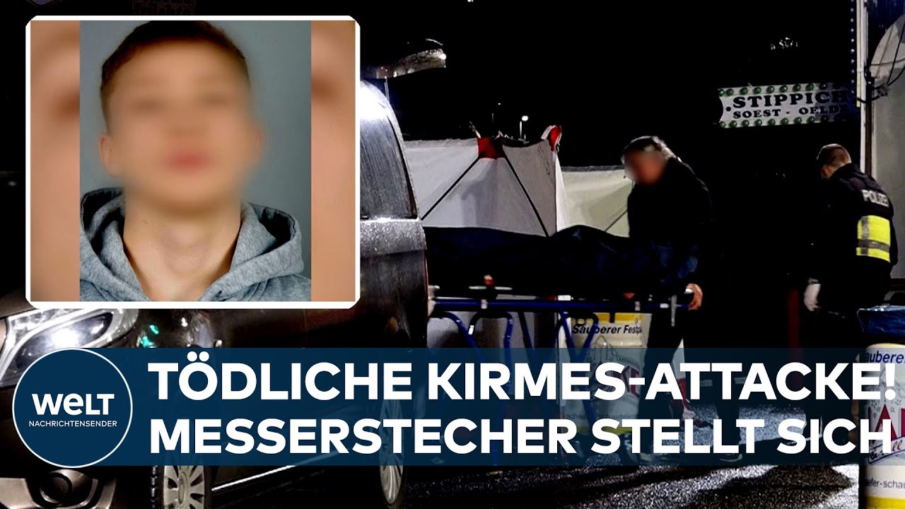 MESSERMORD AUF KIRMES IN MÜNSTER: Tatverdächtiger stellt sich! Fahndungsdruck war wohl zu hoch