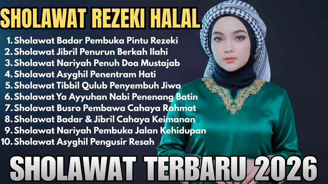 Sholawat Terbaru 2026 Easy Listening | Bikin Tenang & Damai