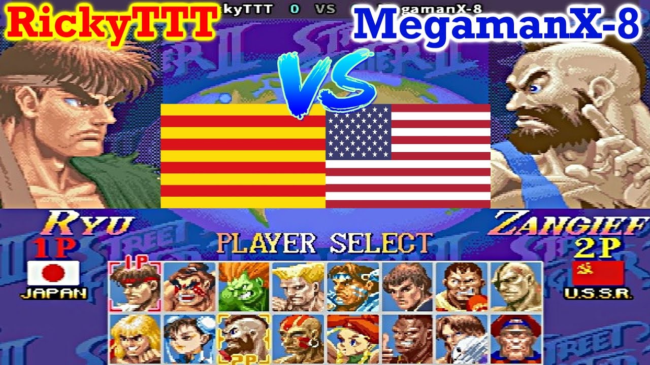 Super Street Fighter II X: Grand Master Challenge - RickyTTT vs MegamanX-8