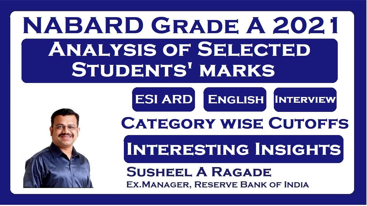 NABARD Grade A 2021: Analysis of Selected Students' Marks