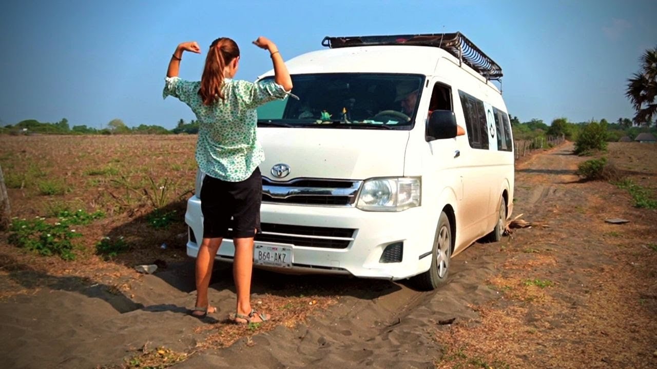 Festgefahren am Traumstrand in Guatemala! / Vanlife Mittelamerika