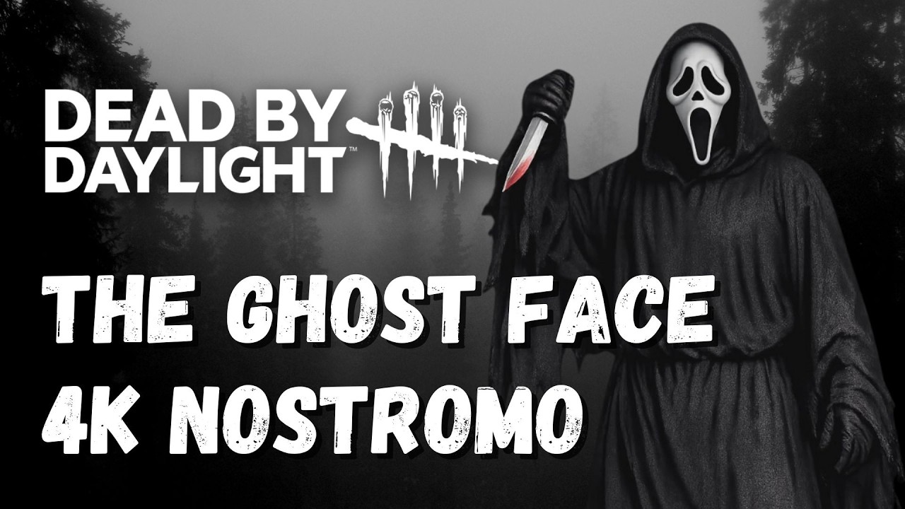 Ghost Face 4k in Nostromo Wreckage | Dead by Daylight