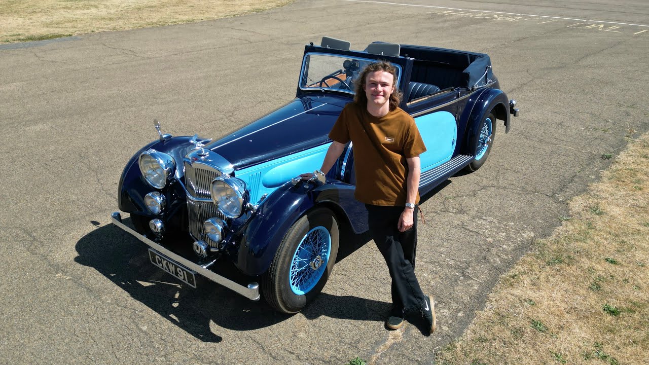 ALVIS SPEED 25 DROPHEAD COUPÉ: The Perfect Pre-War Cruiser? - The Motor Shed Ep. 9