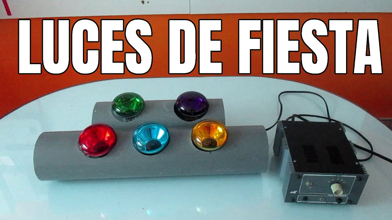 CÓMO HACER LUCES DE FIESTA ECONÓMICAS