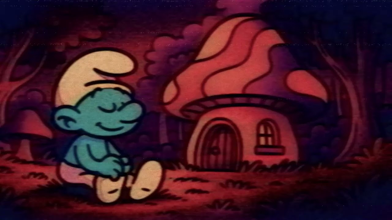 S M U R F S - mushroom village lofi | forest dreams