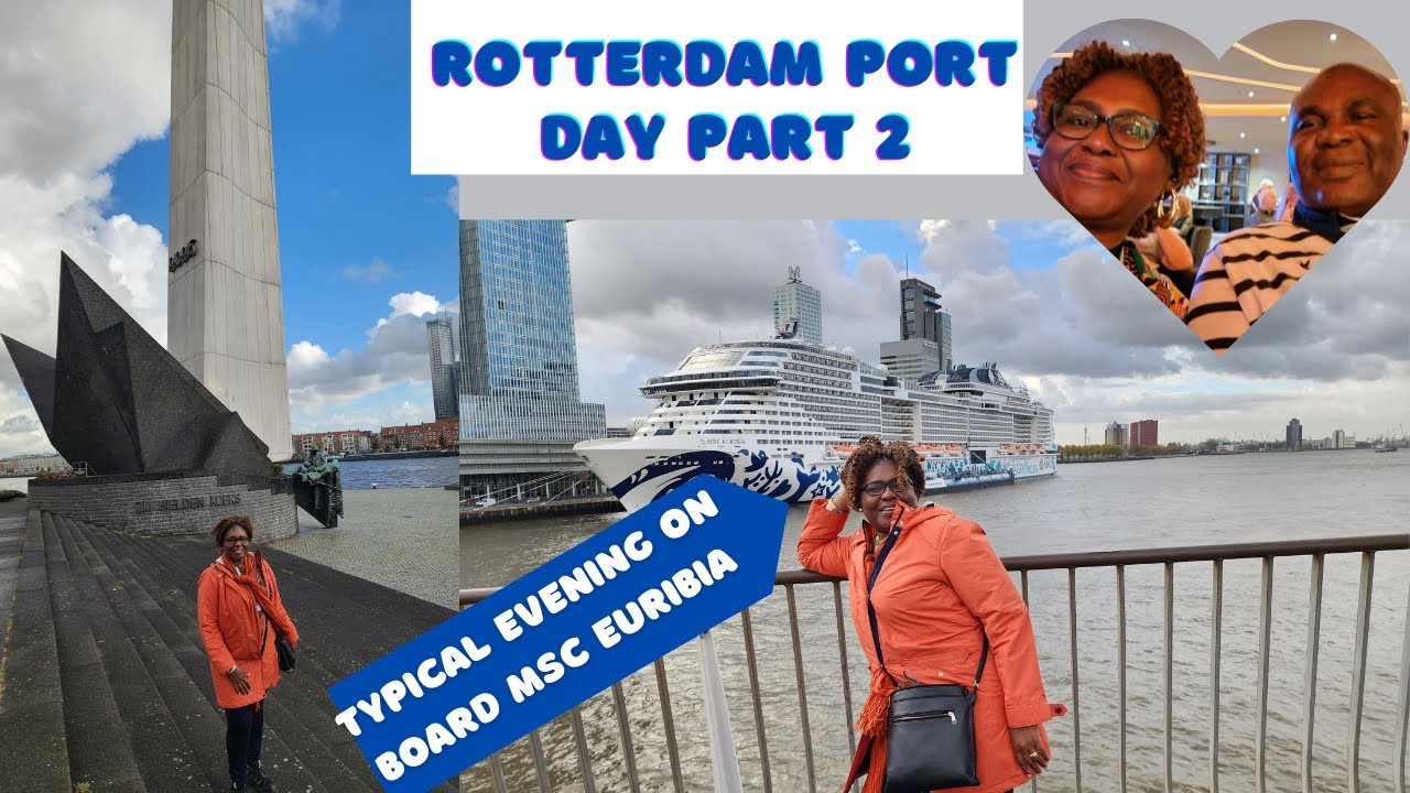 EVENING ENTERTAINMENT ON BOARD MSC EURIBIA // Rotterdam Cruise Port Part 2