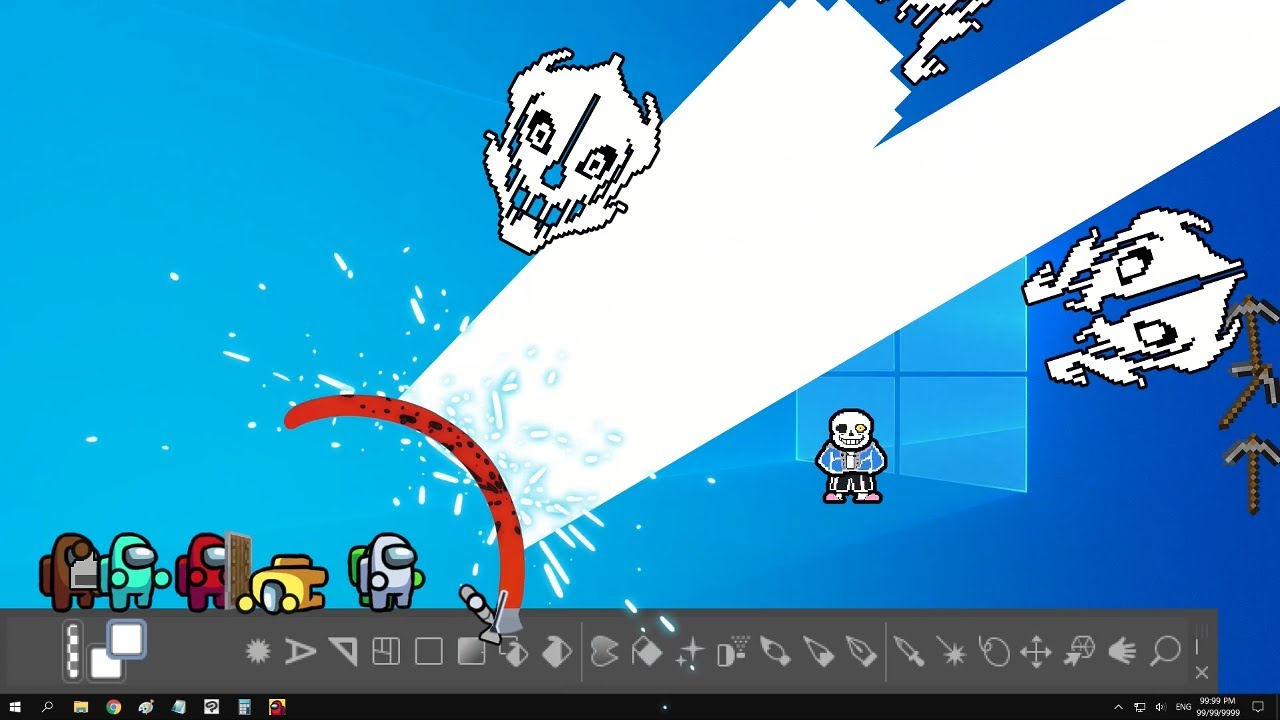 Among Us - OUT - Animation - Sans | Undertale