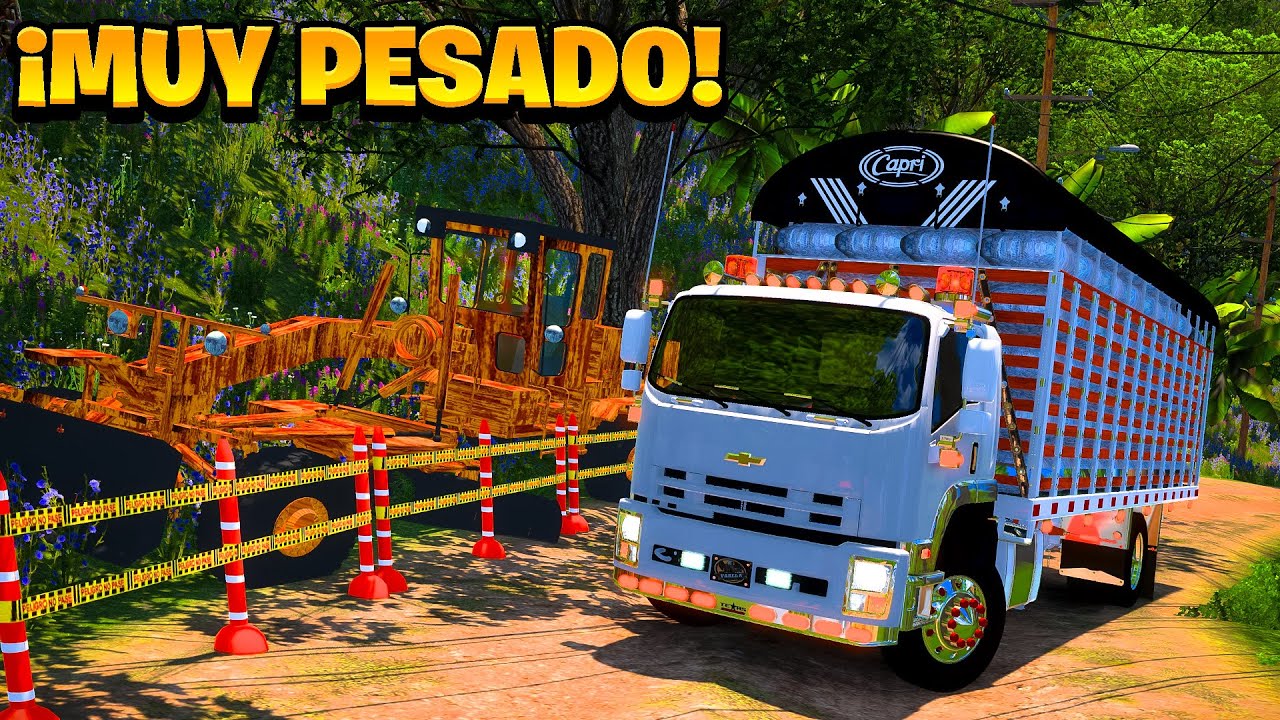 ¡Camión CON SOBRE PESO se QUEDA EN PLENA LOMA! | American Truck Simulator
