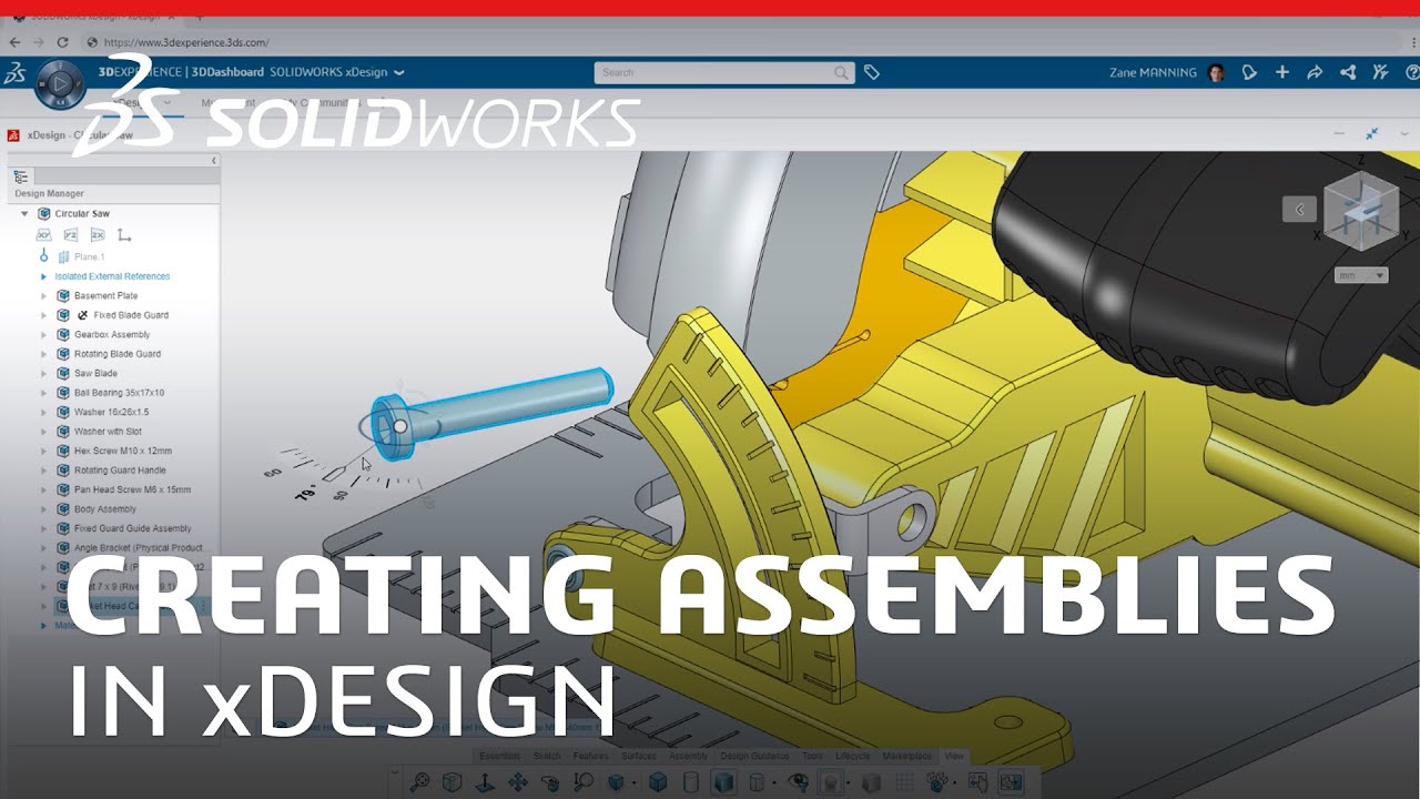 Creating Assemblies in xDesign - SOLIDWORKS