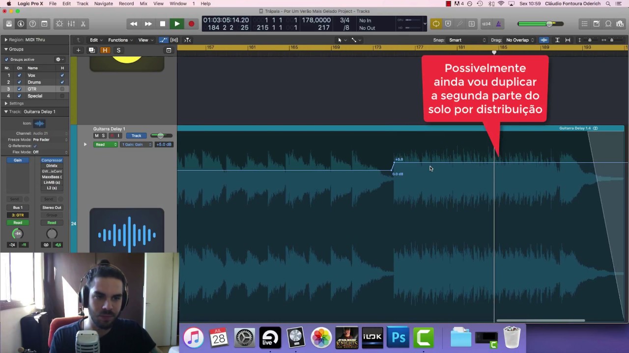 Mixando em Casa - #06 Mixagem Parte 2 - Automa&ccedil;&otilde;es, Markers, Finalizando