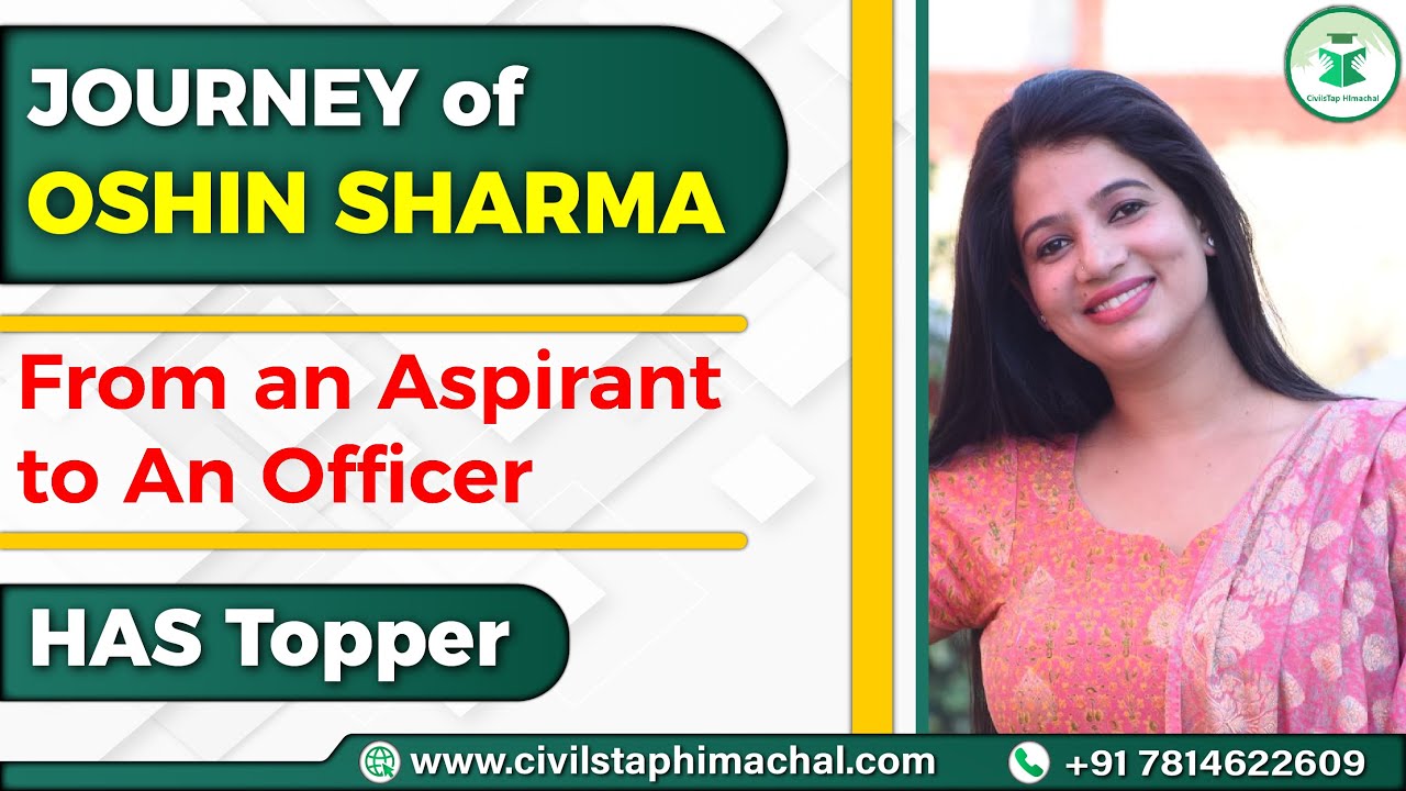 Journey of Oshin Sharma | From 