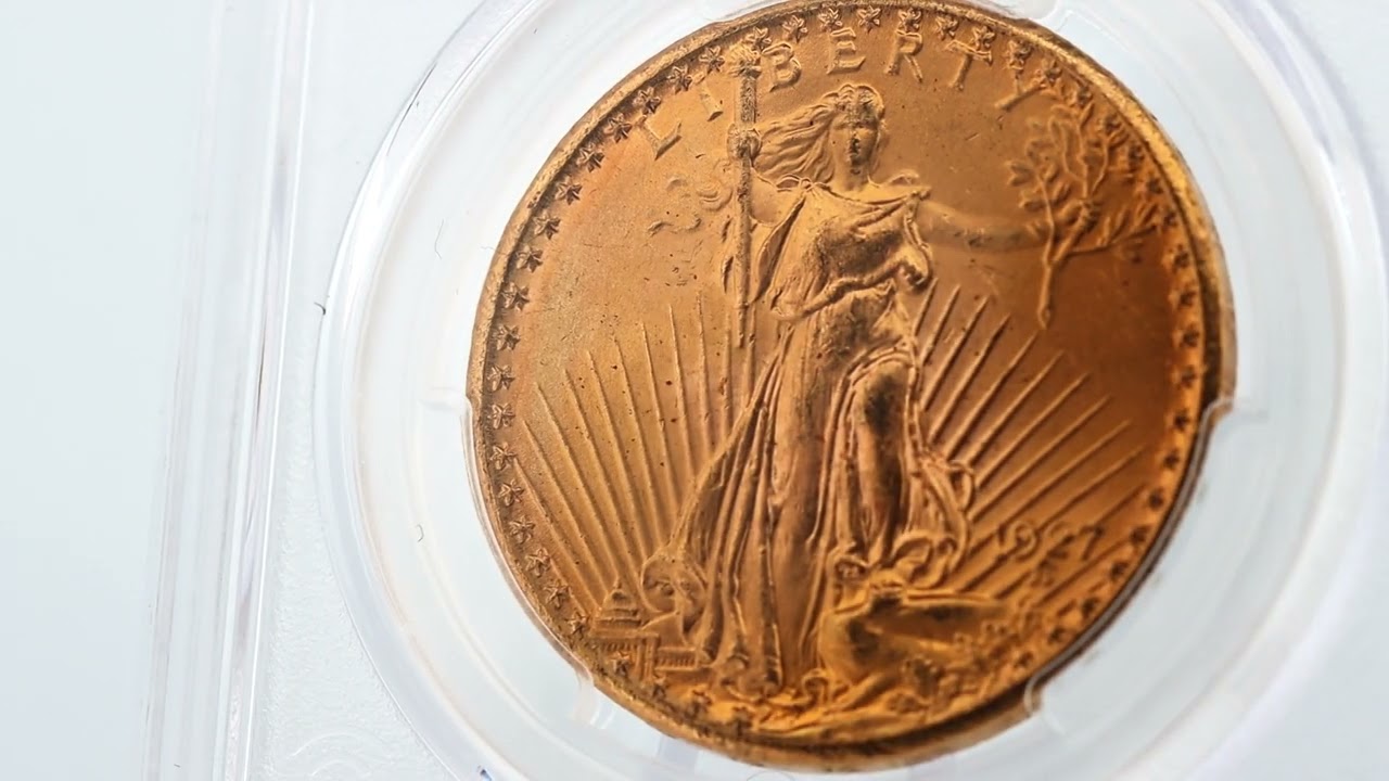 Monnaie États-Unis 20 Dollars Or 1927 Philadelphie PCGS M 66