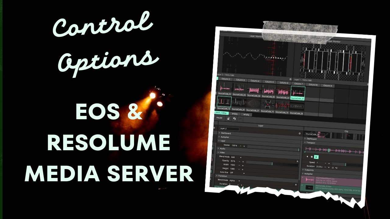 Controlling Resolume from EOS