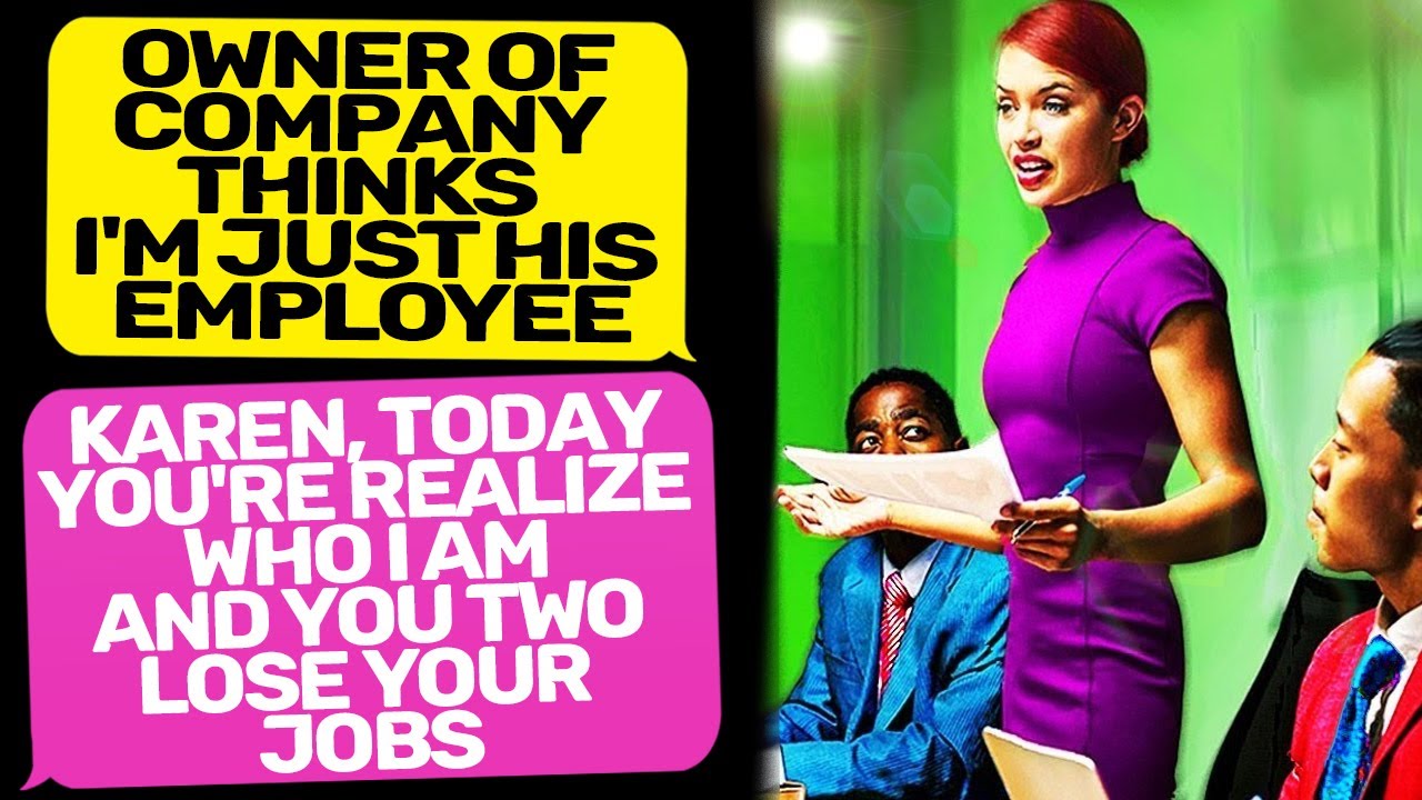 THE COMPANY OWNER THINKS I'M JUST HIS EMPLOYEE! FIRES ME! Boss you gets Destroyed r/EntitledPeople
