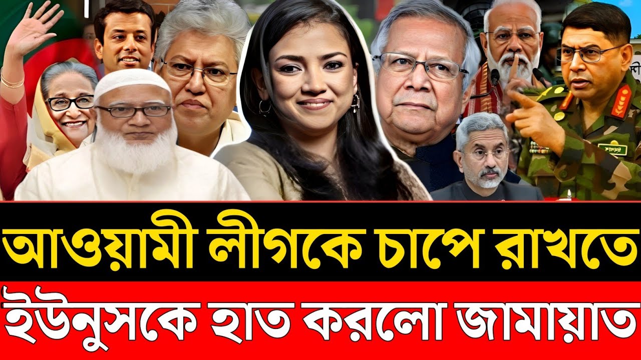 আওয়ামী লীগকে চাপে রাখতে | ইউনুসকে হাত করলো জামায়াত | Nobonita Choudhury | Masood Kamal Talkshow