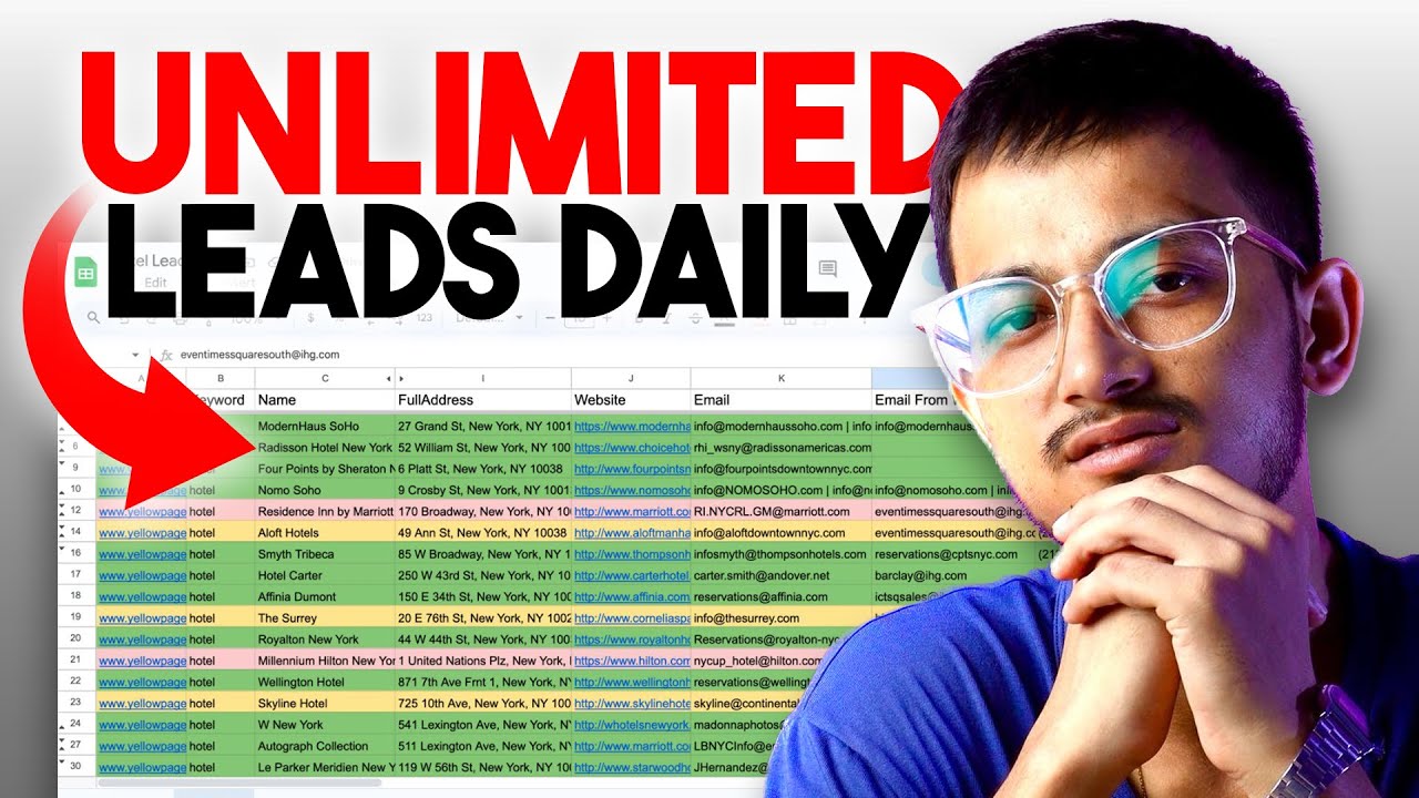 (Hindi) Generate UNLIMITED leads from Google Maps for SMMA 🔥