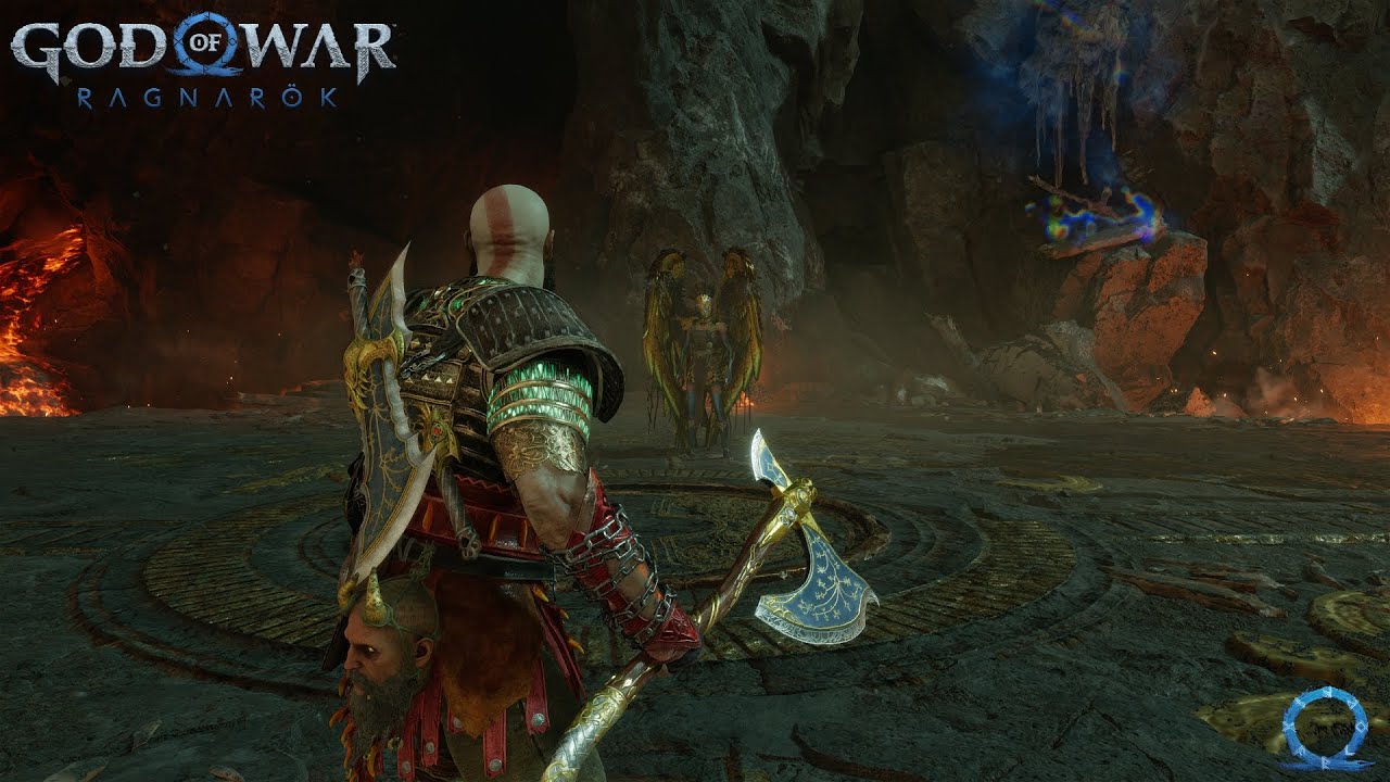 God of War Ragnar&ouml;k - GNA Boss Fight (Valkyrie Queen) Most Difficult Boss Fight