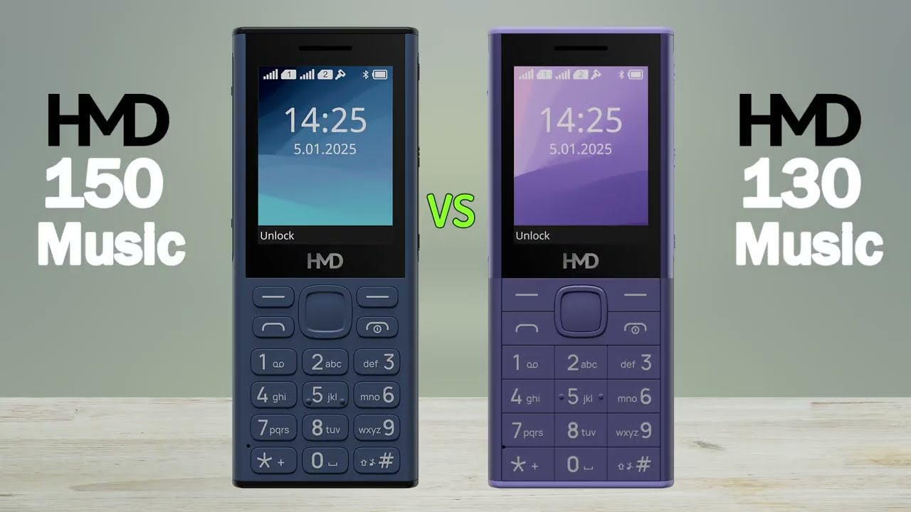 HMD 130 MUSIC VS HMD 150 MUSIC || Feature Phone Comparison