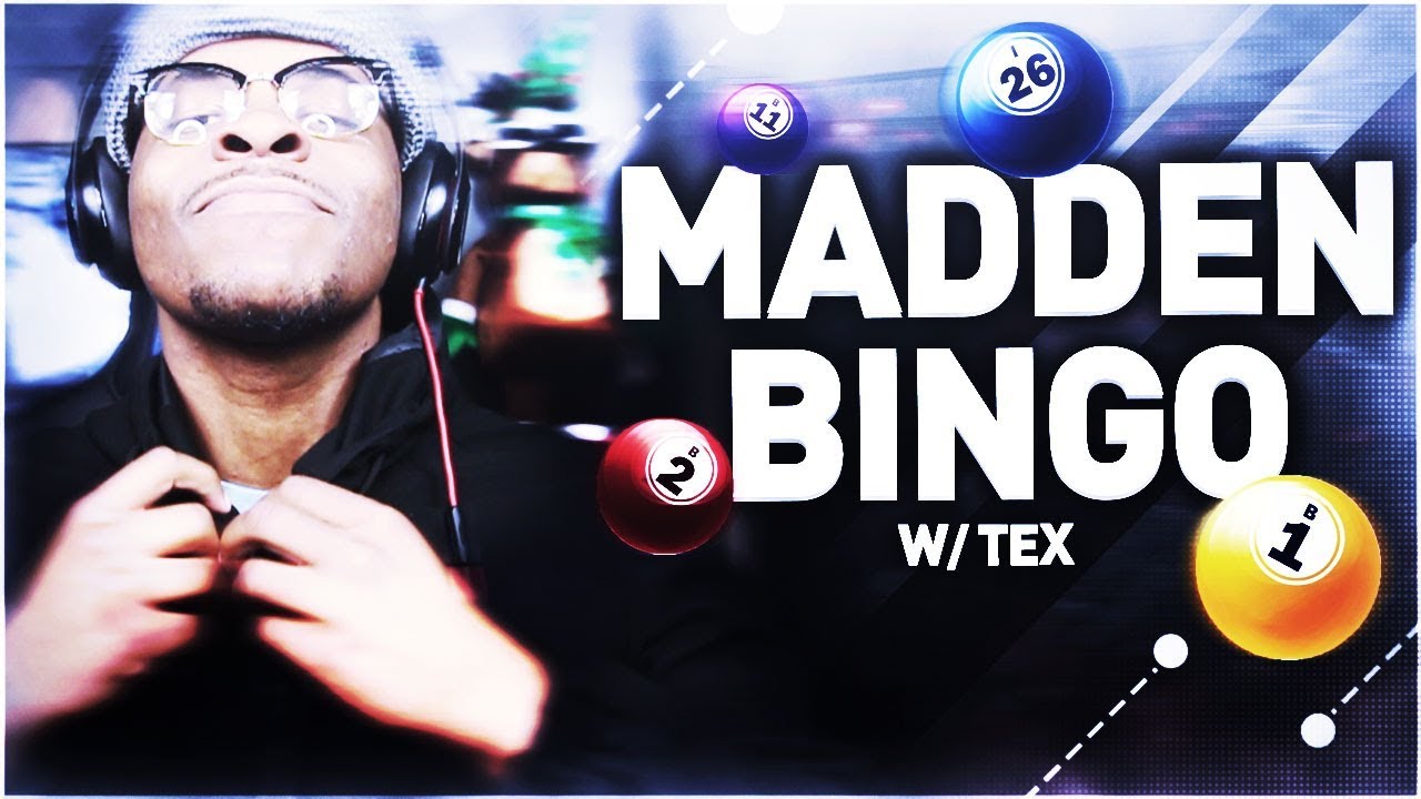THE GAME IS SO INSANE AND RIDICULOUS! MADDEN BINGO W/ TEX Episode 2! Madden 18 Ultimate Team