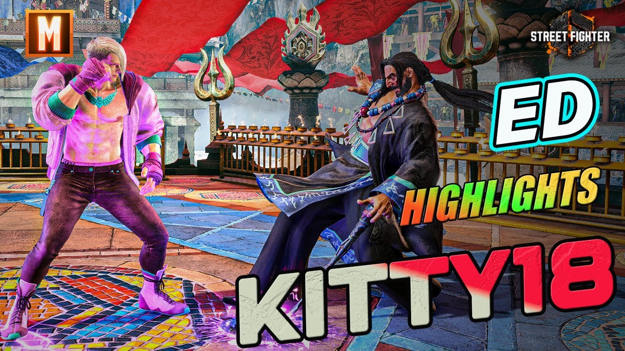 SF6 🔥 Kitty18 MODERN ED Best Highlights 🎮 High-Level Gameplay