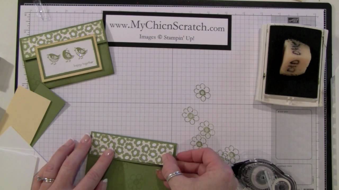 Stampin' Up! Envelope Card