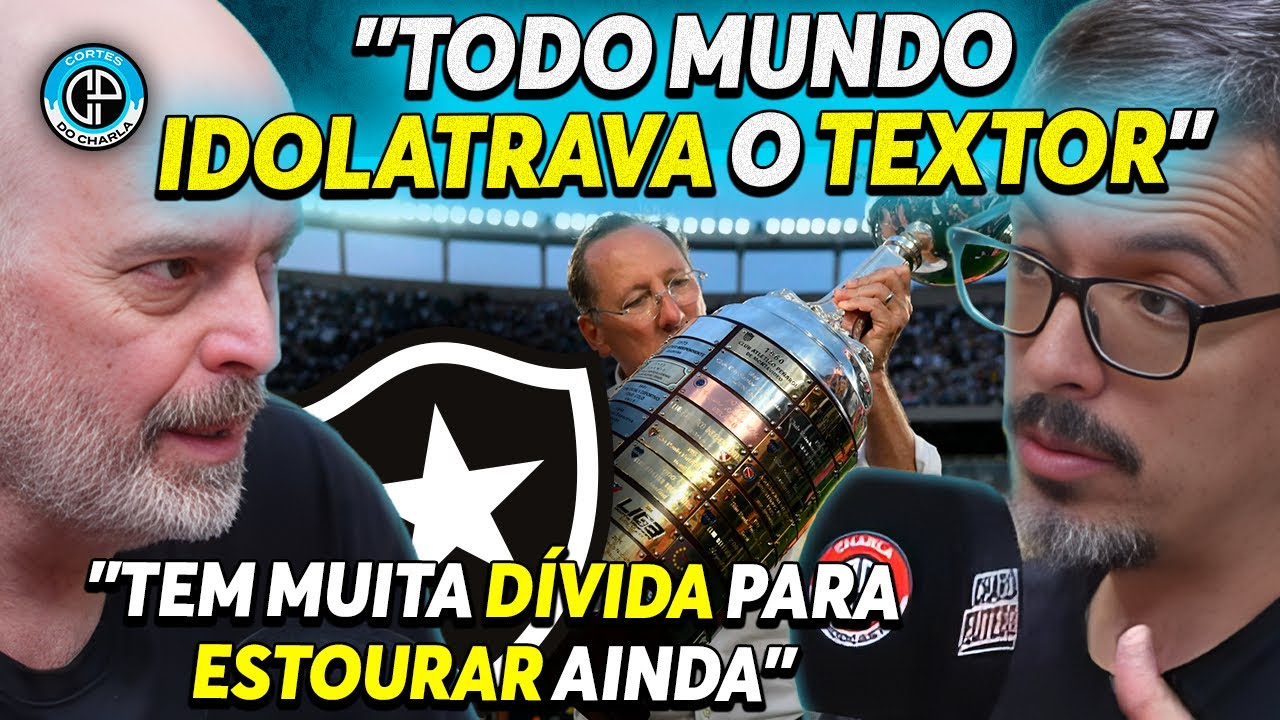 O AMOR DA TORCIDA DO BOTAFOGO COM O TEXTOR ACABOU?
