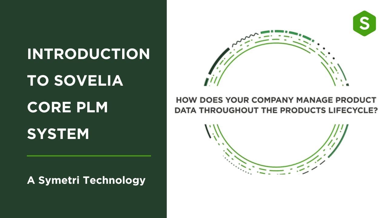 Sovelia Core for Product Lifecycle Management (PLM) - introduction