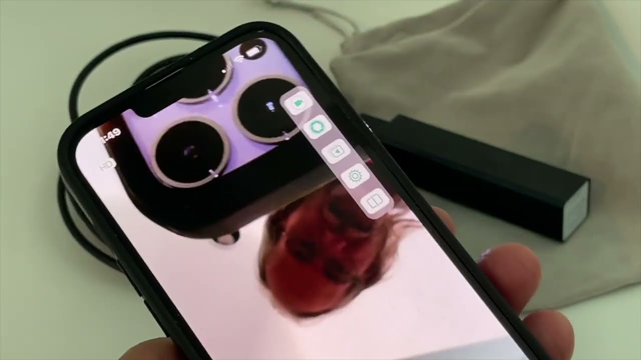 How to use inskam app for wifi endoscope on iPhone 13 Pro Max