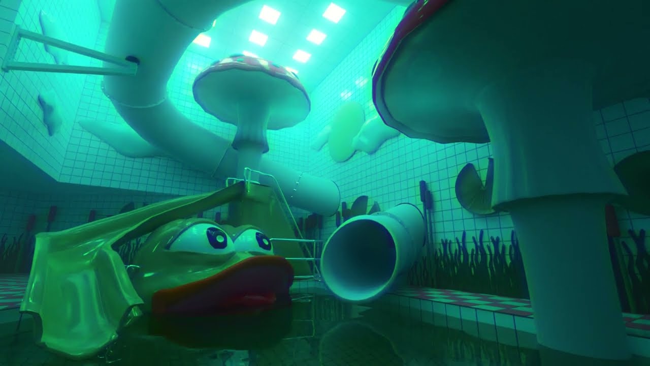 Backrooms Ambience | Liminal Pool Sounds 3 HOURS to Relax, Sleep, Study