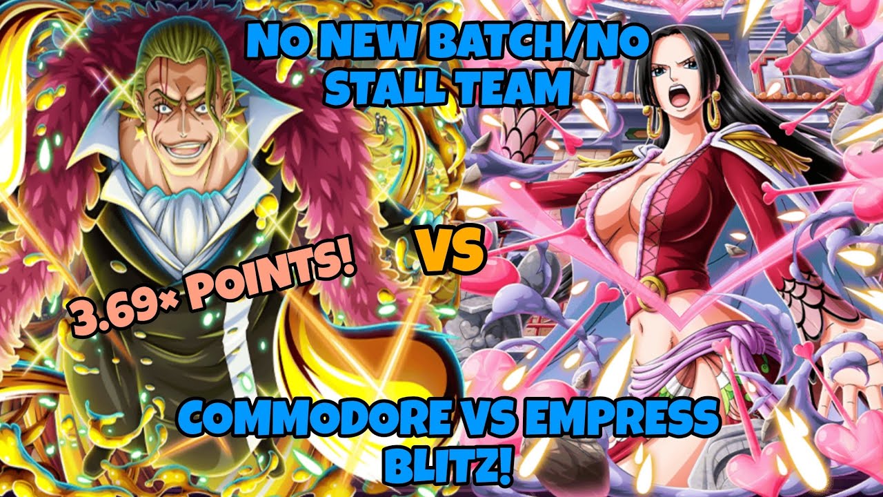NO NEW BATCH/NO STALL TEAM VS BOA BLITZ OPTC