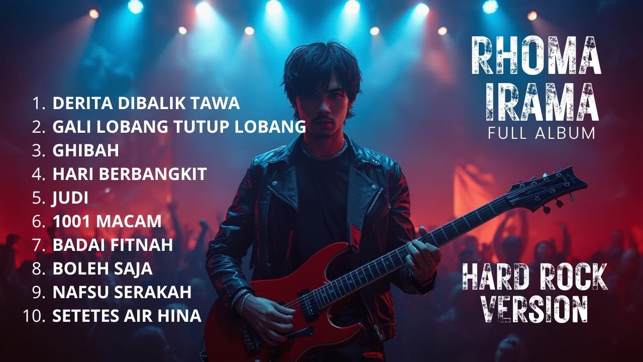 RHOMA IRAMA FULL ALBUM | LAGU TERBAIK SEPANJANG MASA (ROCK COVER COMPILATION)