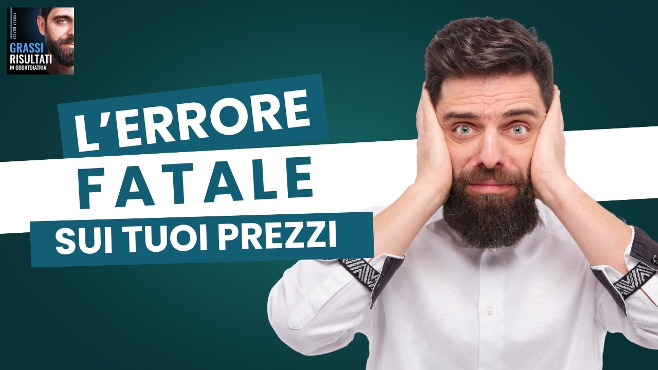 Perch&eacute; Presentare il Prezzo Cos&igrave; ti Fa PERDERE Pazienti (e Come EVITARLO) parte 1| 161