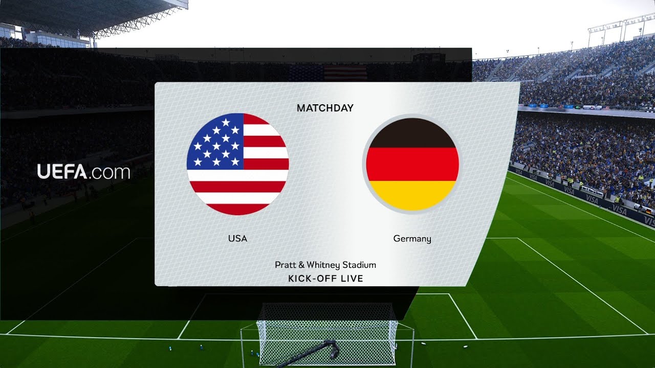 USA vs Germany | International Friendly | PES 2021