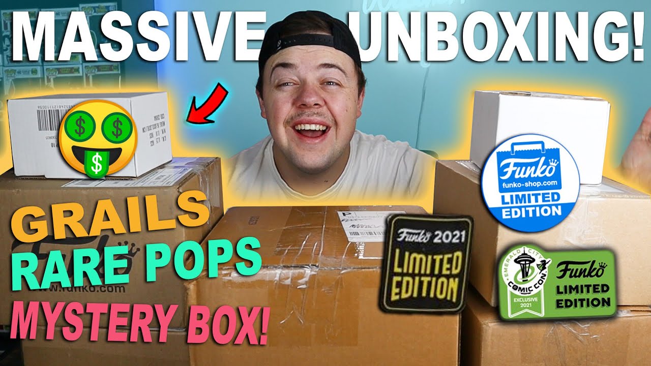 The BEST Funko Pop Unboxing EVER! (Grails, Rare Pops, Krakens Collection)