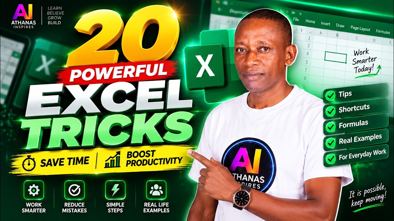 20 Excel Tricks to Save Time & Boost Productivity